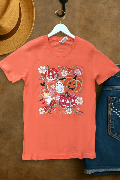 BC DTF FLOWER PUMPKINS - ORANGE