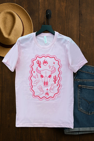 BC DTF PINK STEER - PINK