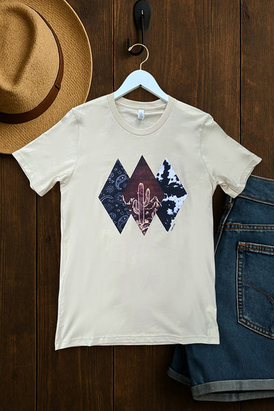 BC DTF CACTUS DIAMONDS - CREAM