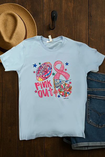 BC DTF PINK OUT RIBBION - BABY BLUE