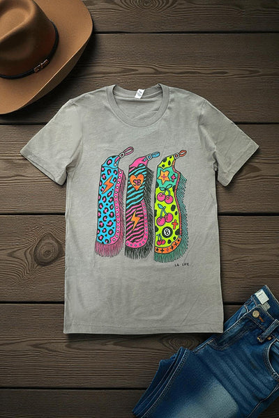 BC DTF NEON CHAPS - PEBBLE