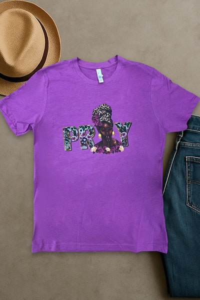 BC DTF PRAY - MAGENTA