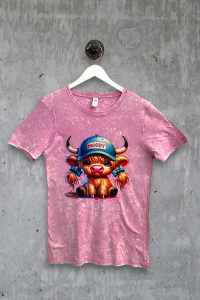 LBL WASH DTF MOODY COW - WASHED PINK