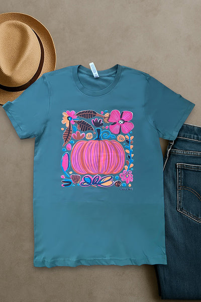 BC DTF FLORAL PUMPKINS - PINE