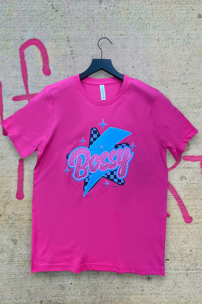 BC DTF BOSSY STAR - FUSHIA