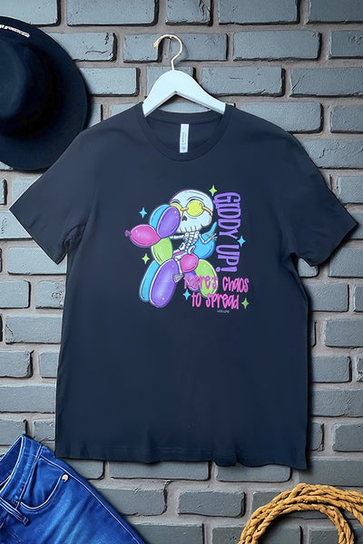 BC DTF GIDDY UP - BLACK