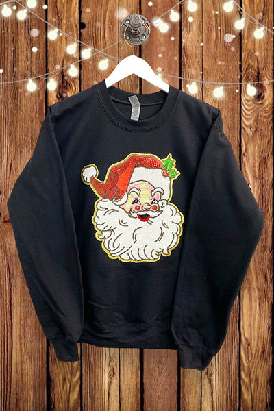 GILDAN PATCH SEQ SANTA - BLACK