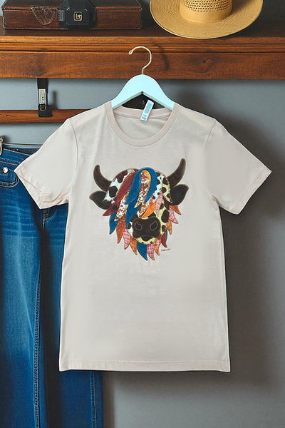 BC DTF QUILT BISION - PEACH