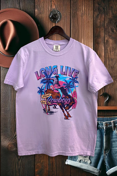 CC DTF SUMMER LONG LIVE COWBOYS - ORCHID