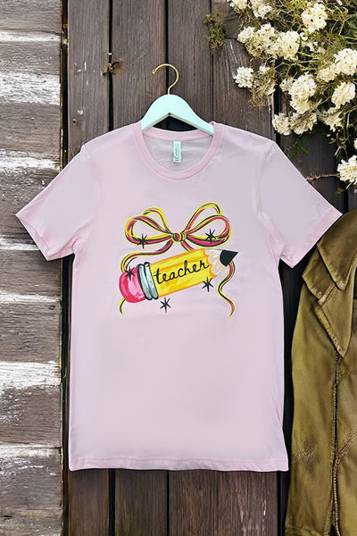 BC DTF BOW PENCIL - PINK