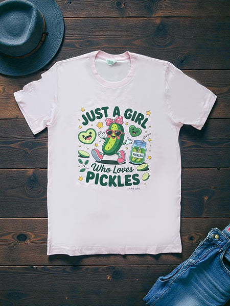 CC DTF JUST A GIRL - LIGHT PINK