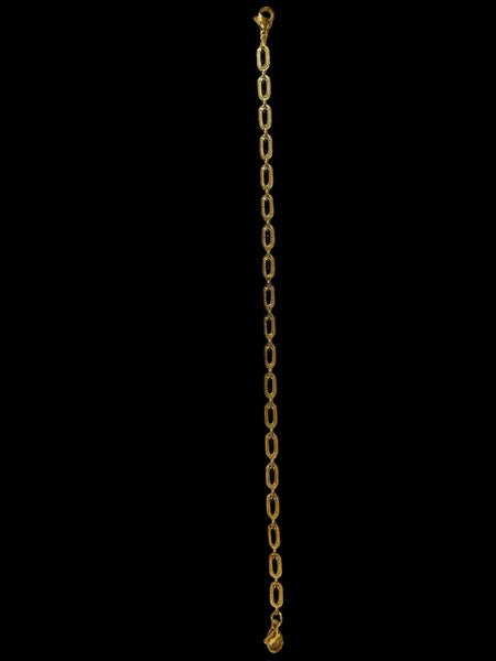 GOLD/BLACK HAT CHAIN