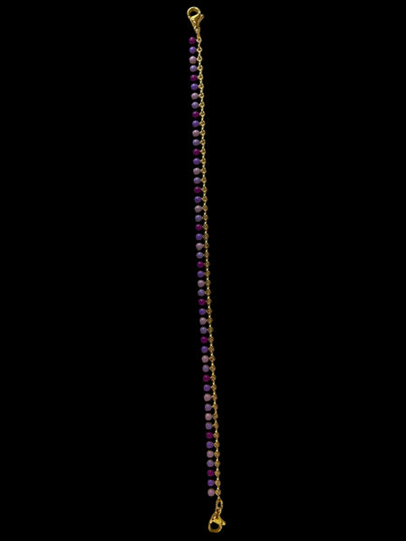 MINI PURPLE CIRCLE HAT CHAIN