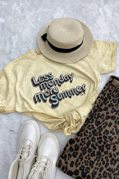 CC LESS MONDAY MORE SUMMER - BLASTED YELLOW