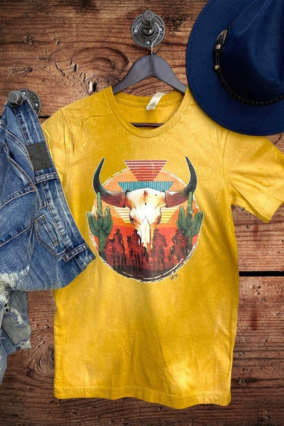 BC BL SUNSET STEER - BLEACHED MUSTARD