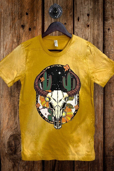 BC BL CACTUS STEER - MUSTARD BLEACHED