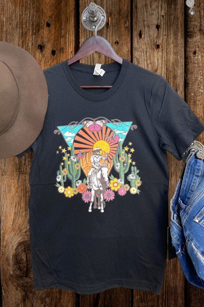 BC TRIANGLE COWGIRL - BLACK