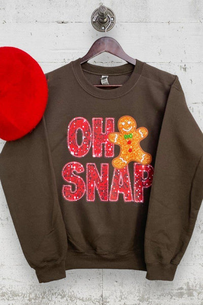 GILDAN SS OH SNAP - BROWN