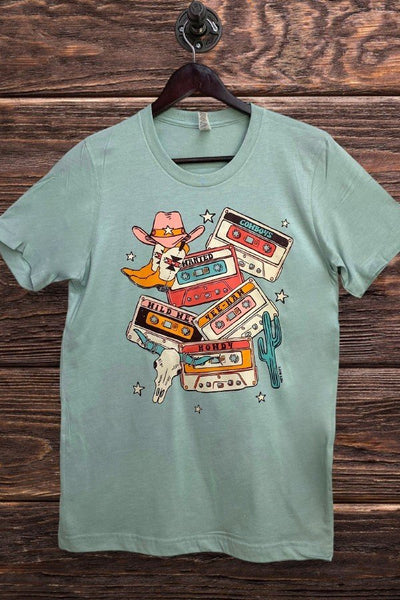 BC DTF WESTERN TAPES- DUSTY BLUE