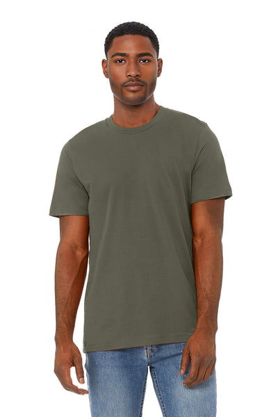 Bella Canvas 3001 CVC - HTR Military Green
