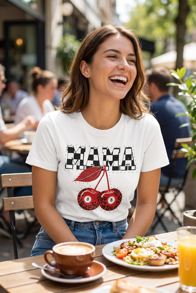 BC DTF RHINESTONE MAMA - WHITE