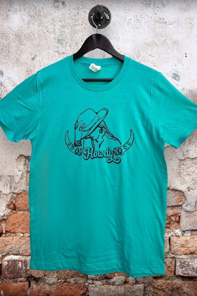 BC HOWDY HORNS - TURQUOISE