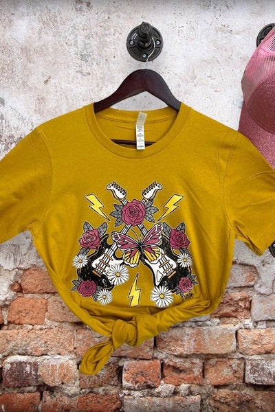 BC FLOWERS GITAR - MUSTARD