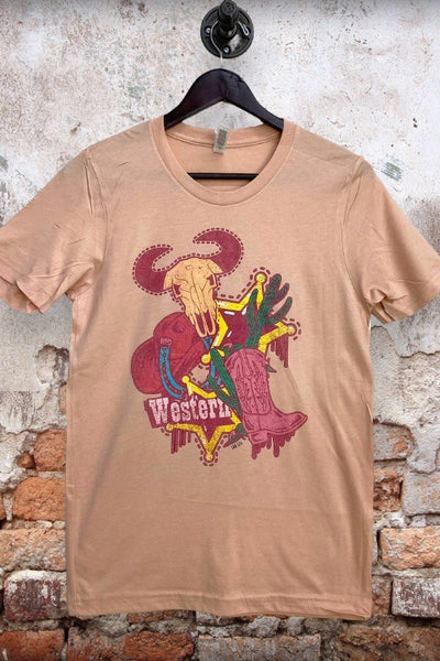 BC PINK WESTERN - PEACH