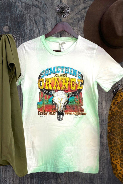 BC BL SOMETHING ORANGE- BLEACHED MINT