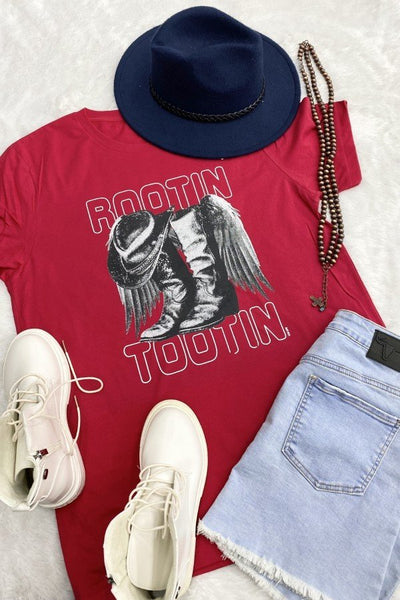 BC ROOTIN TOOTIN - RED