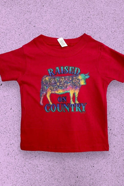 LF RAISED ON COUNTRY - RED