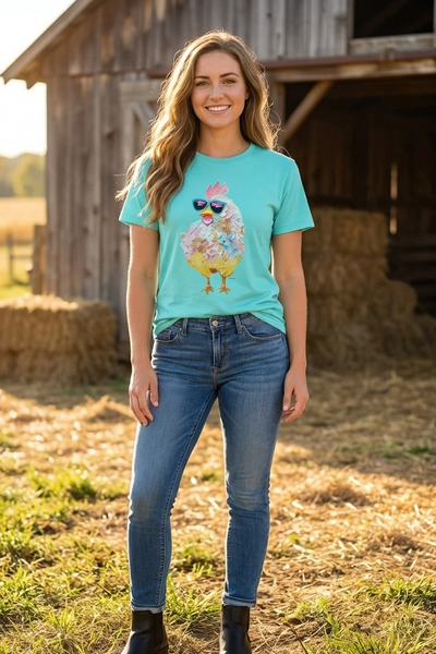 CC DTF SUNGLASSES CHICK TEE