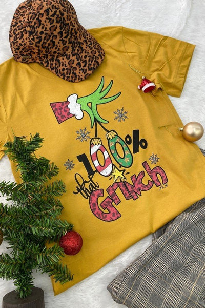 BC 100 THAT GRINCH- MUSTARD