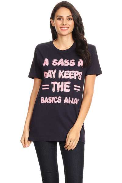 CH A SASS A DAY- NAVY