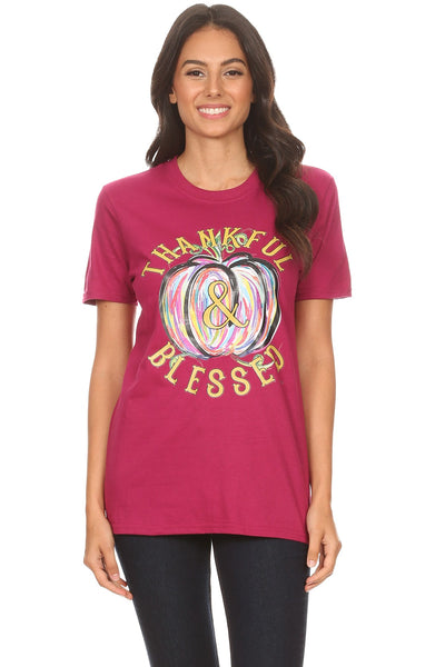 GILDAN THANKFUL- BERRY