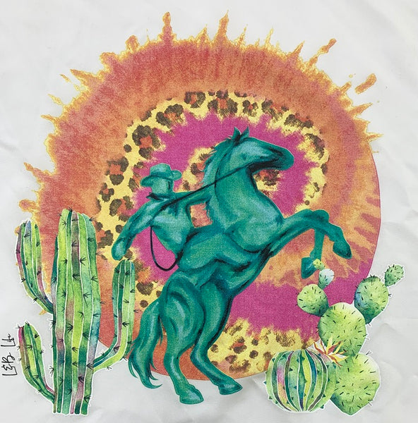 TYE DYE HORSE