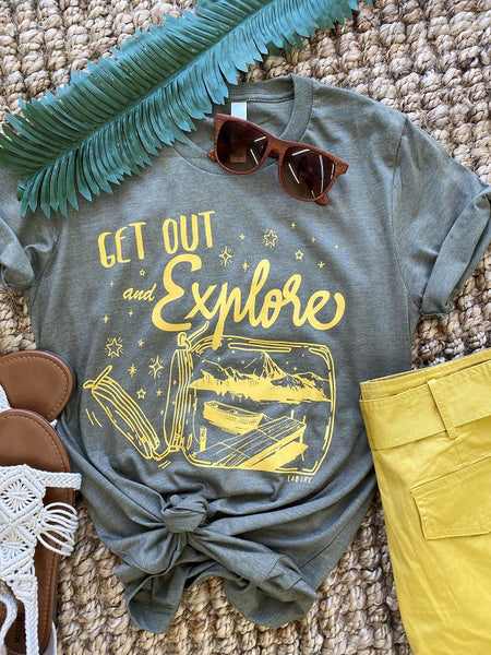 GILDAN GET OUT AND EXPLORE- GRAPHITE