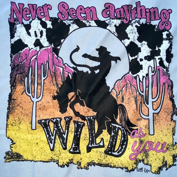 NEVER SEEN ANYTHING WILD AS YOU
