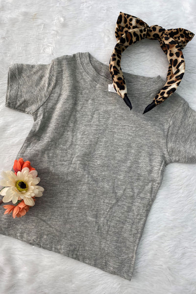 LUCKY TODDLERS TEE- GREY