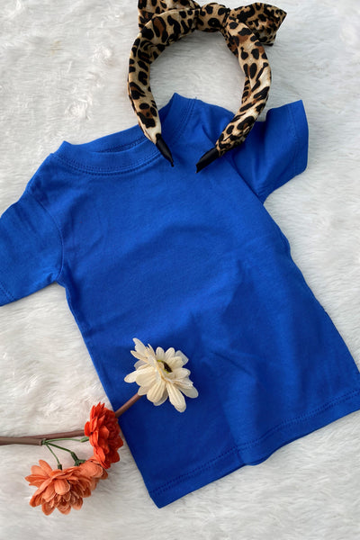 LUCKY TODDLERS TEE- BLUE