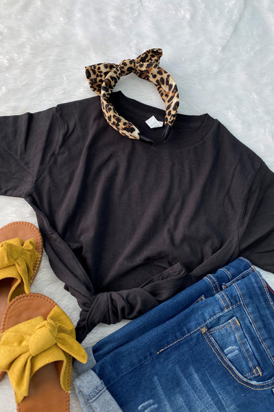 LUCKY YOUTH TEE- BLACK