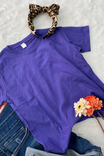 LUCKY YOUTH TEE- PURPLE