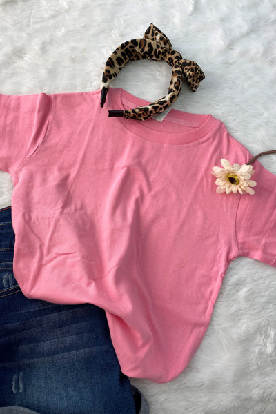 LUCKY YOUTH TEE- LIGHT PINK