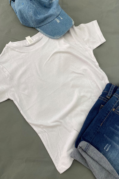 LUCKY YOUTH TEE- WHITE