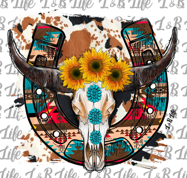 AZTEC HORSESHOE STEERHEAD