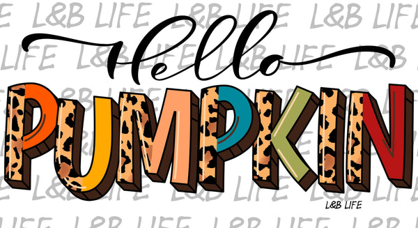 HELLO PUMPKIN