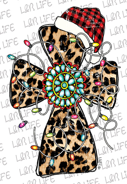 LEO CROSS WITH LIGHTS