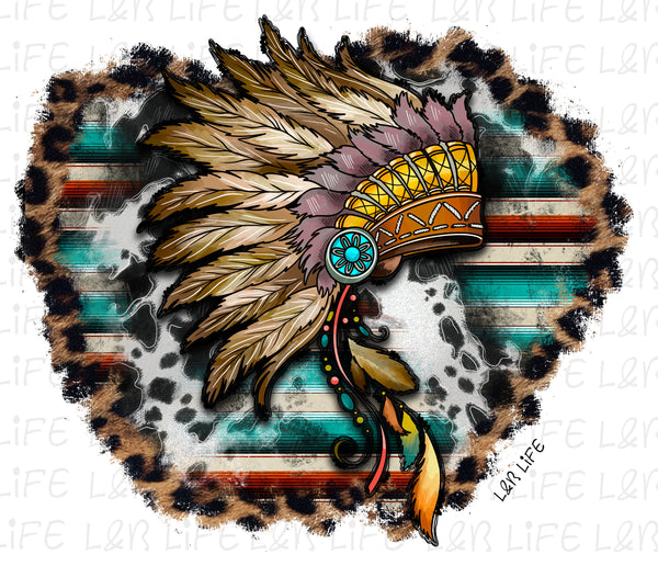AZTEC LEO HEAD DRESS