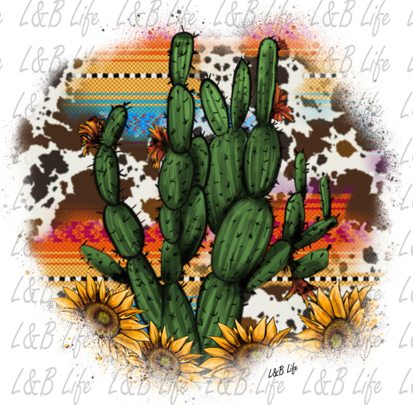 COWHIDE CACTUS