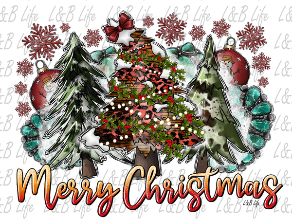 MERRY CHRISTMAS TREES